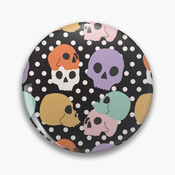 Item preview, Skull and dots designed and sold by racharanha.