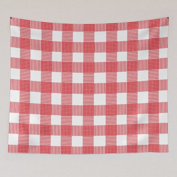 Item preview, Criss Cross Line Pattern in Red designed and sold by Neil Feigeles.