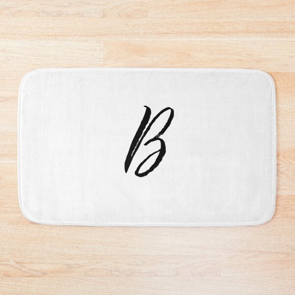 Artikelvorschau, Monogramm in Kursivschrift | Monogrammbuchstabe B entworfen und verkauft von JustSeasons.