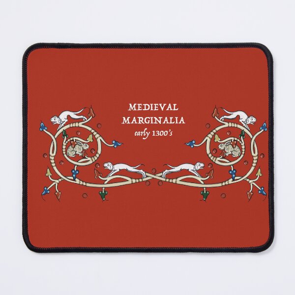 Item preview, Medieval Marginalia: chase the rabbit designed and sold by ebrawne.