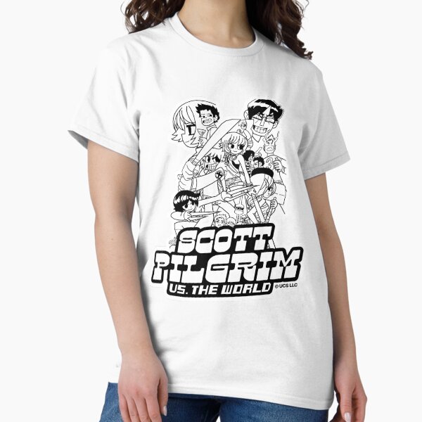 Item preview, Scott Pilgrim black and white characters. Birthday party gifts. Officially licensed merch. designed and sold by chrlalexandru.