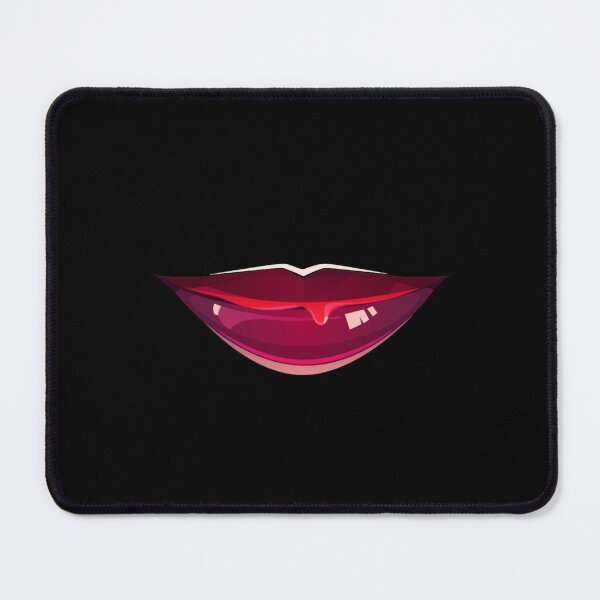 Item preview, Black Lady Vampire Halloween Lips designed and sold by Creepyhollow.