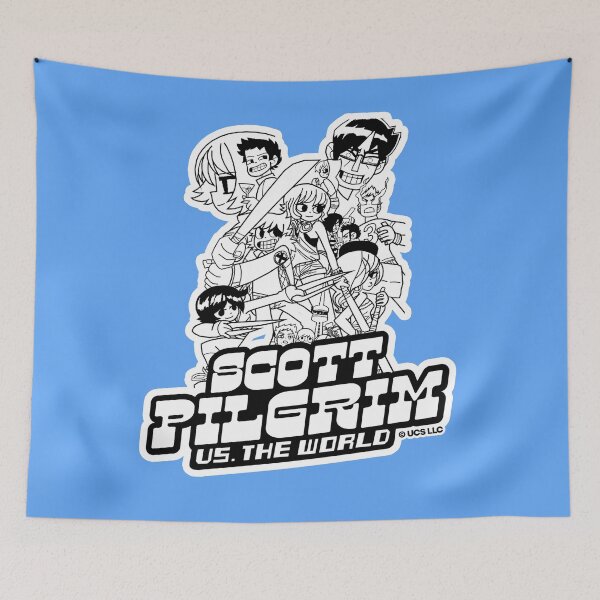 Item preview, Scott Pilgrim black and white characters. Birthday party gifts. Officially licensed merch. designed and sold by chrlalexandru.