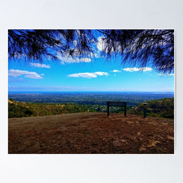 Item preview, The Long Ridge Lookout | Adelaide | South Australia designed and sold by iwaya-bazaar.