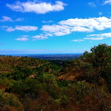 Artwork thumbnail, On the way to the Long Ridge Lookout | Adelaide | South Australia by iwaya-bazaar