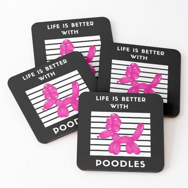 Item preview, Life Is Better With Poodles Around designed and sold by MYNTLYF.