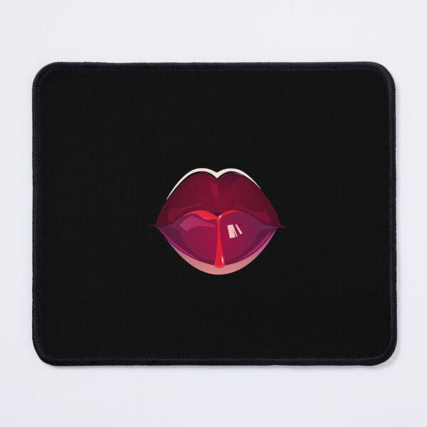 Item preview, Black Lady Vampire Halloween Lips designed and sold by Creepyhollow.