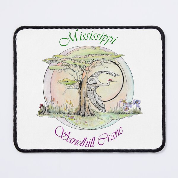Item preview, Sandhill Crane - Mississippi designed and sold by Linda Bassett.