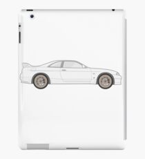 Nissan Skyline R33 GT-R (side) iPad Case/Skin