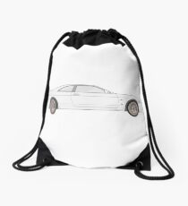 Nissan Skyline R33 GT-R (side) Drawstring Bag