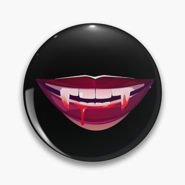 Item preview, Black Lady Vampire Halloween Lips designed and sold by Creepyhollow.