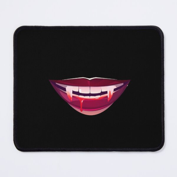 Item preview, Black Lady Vampire Halloween Lips designed and sold by Creepyhollow.