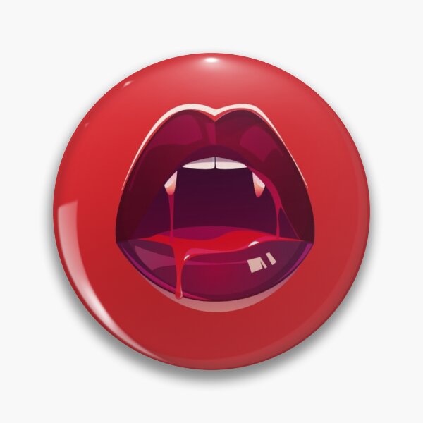 Item preview, Red Lady Vampire Halloween Lips designed and sold by Creepyhollow.