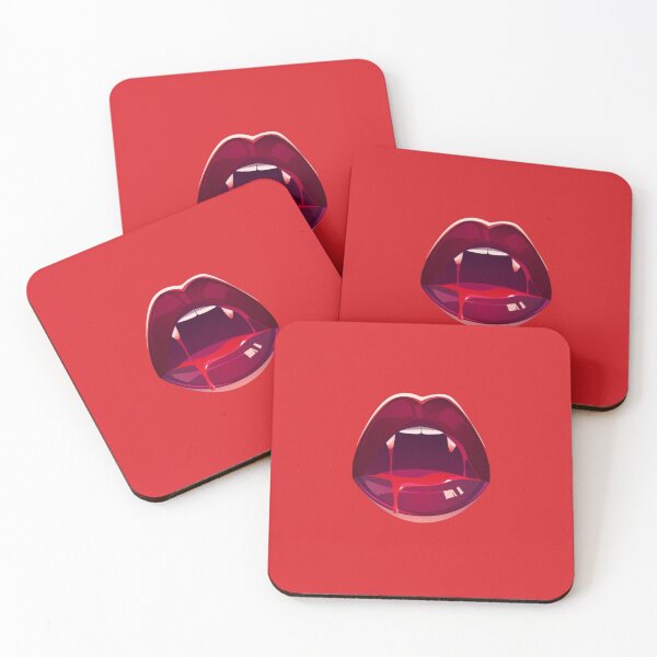 Item preview, Red Lady Vampire Halloween Lips designed and sold by Creepyhollow.