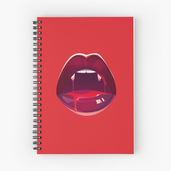 Item preview, Red Lady Vampire Halloween Lips designed and sold by Creepyhollow.