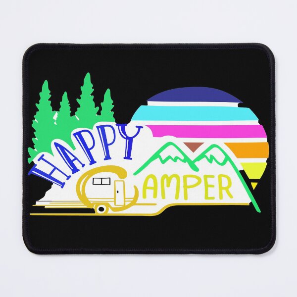 Item preview, Happy Camper Camping Ourdoors designed and sold by OliDesigns.