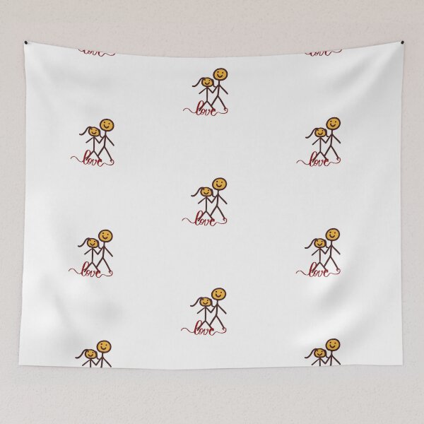 Item preview, Friends Holding Hands Doodle designed and sold by nazo98.