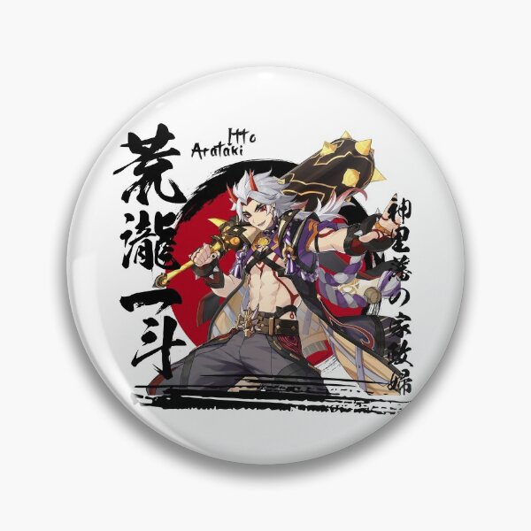 Item preview, Genshin Impact Arataki Itto designed and sold by Omagatoki.