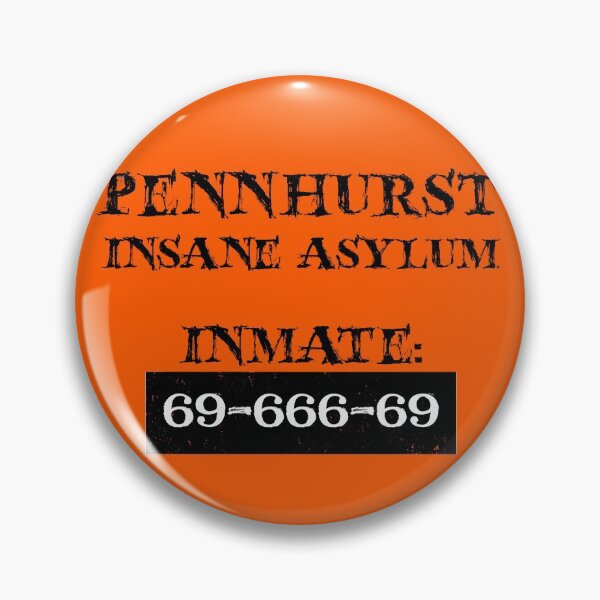 Item preview, Pennhurst insane Asylum inmate halloween design designed and sold by DarkDesign69.