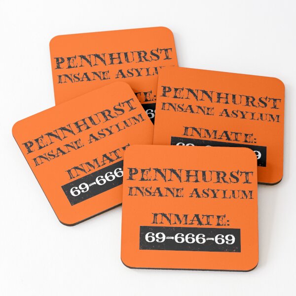 Item preview, Pennhurst insane Asylum inmate halloween design designed and sold by DarkDesign69.