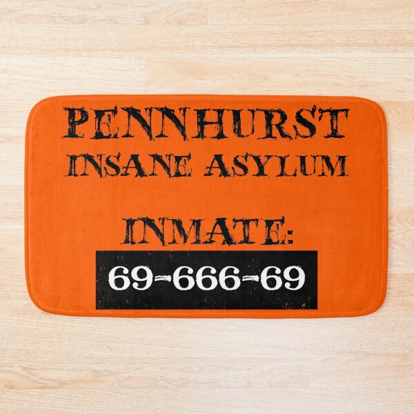 Item preview, Pennhurst insane Asylum inmate halloween design designed and sold by DarkDesign69.