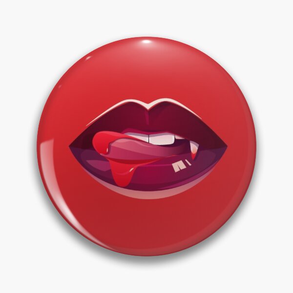 Item preview, Red Lady Vampire Halloween Lips designed and sold by Creepyhollow.