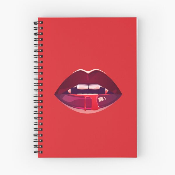 Item preview, Red Lady Vampire Halloween Lips designed and sold by Creepyhollow.