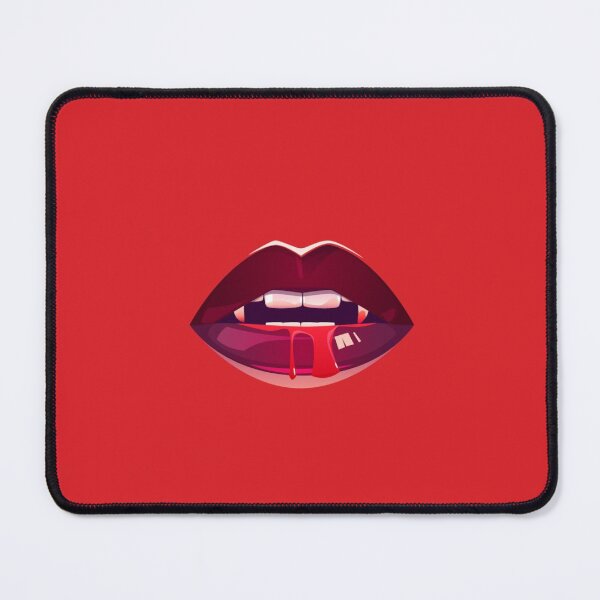 Item preview, Red Lady Vampire Halloween Lips designed and sold by Creepyhollow.