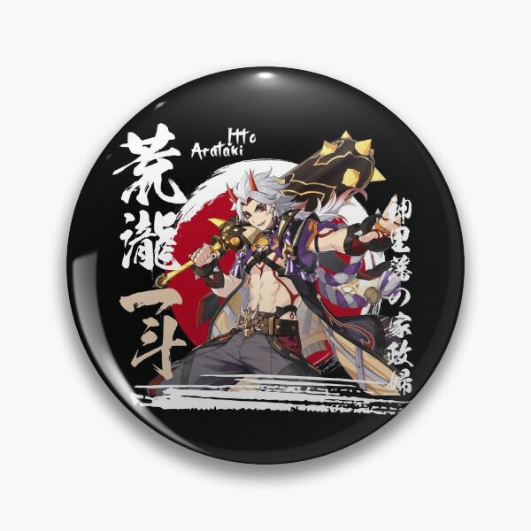 Item preview, Genshin Impact Arataki Itto designed and sold by Omagatoki.