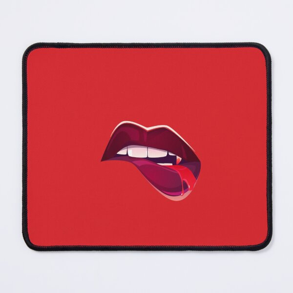 Item preview, Red Lady Vampire Halloween Lips designed and sold by Creepyhollow.