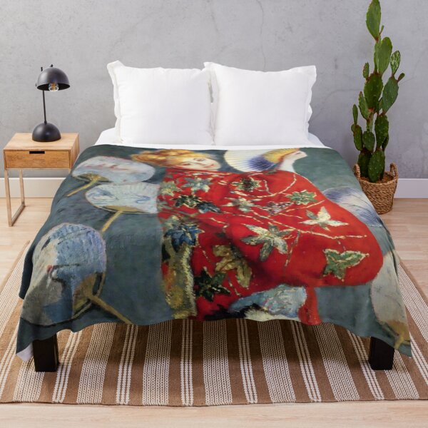 Item preview, Camille Monet In Japanese Costume (1876) by Claude Monet designed and sold by Designedbysm.