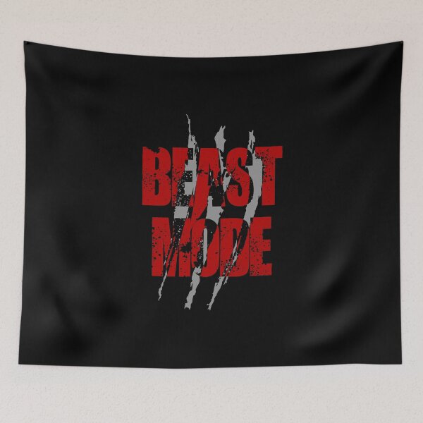 Item preview, Beast mode, typography design designed and sold by Slavic1991.