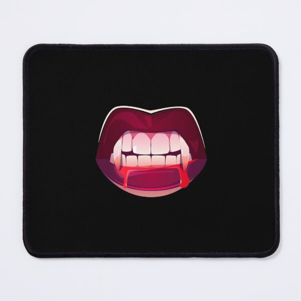 Item preview, Black Lady Vampire Halloween Lips designed and sold by Creepyhollow.