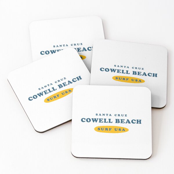 Item preview, Cowell Beach Santa Cruz California Vintage Retro Surf USA Travel Vacation Summer Sunset Beach designed and sold by tmartinezta.