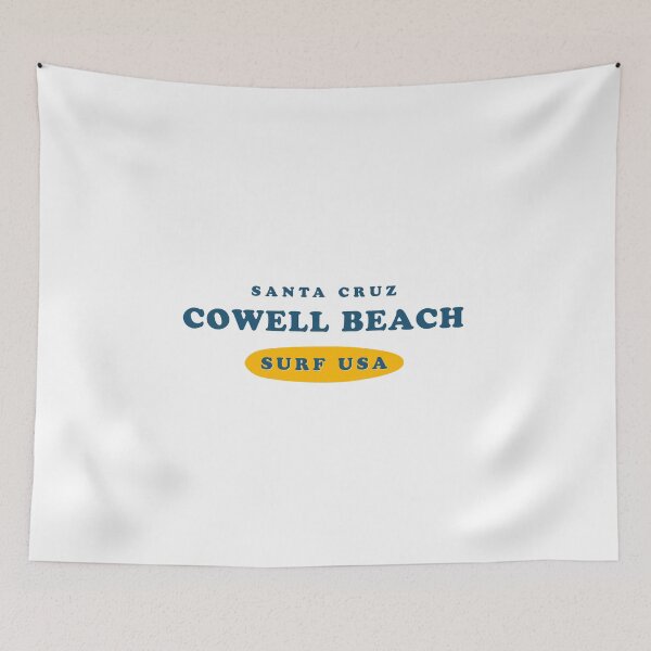 Item preview, Cowell Beach Santa Cruz California Vintage Retro Surf USA Travel Vacation Summer Sunset Beach designed and sold by tmartinezta.