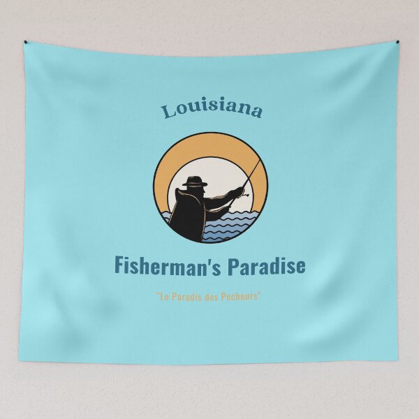 Item preview, Louisiana Fisherman's Paradise designed and sold by CajunNoveltee.