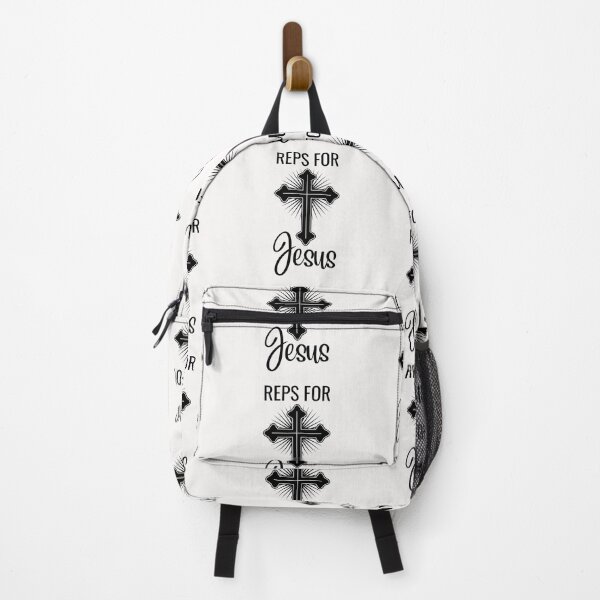 Item preview, Reps for Jesus with a cross, perfect for fitness enthusiasts designed and sold by Auntieck.
