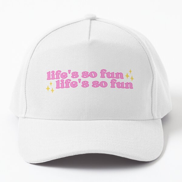 life's so fun, life's so fun | Silk Chiffon, MUNA feat Phoebe Bridgers Baseball Cap