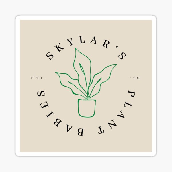 My small business logo! Sticker