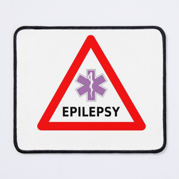 Item preview, Epilepsy - Medical Warning designed and sold by birdo-art.