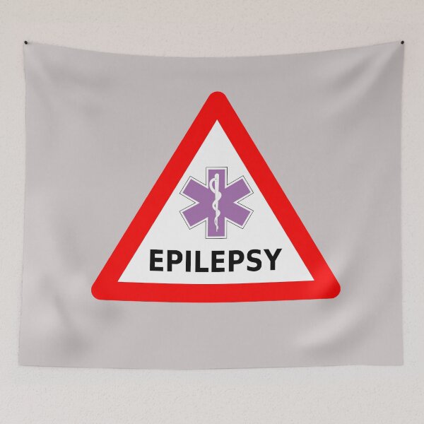 Item preview, Epilepsy - Medical Warning designed and sold by birdo-art.