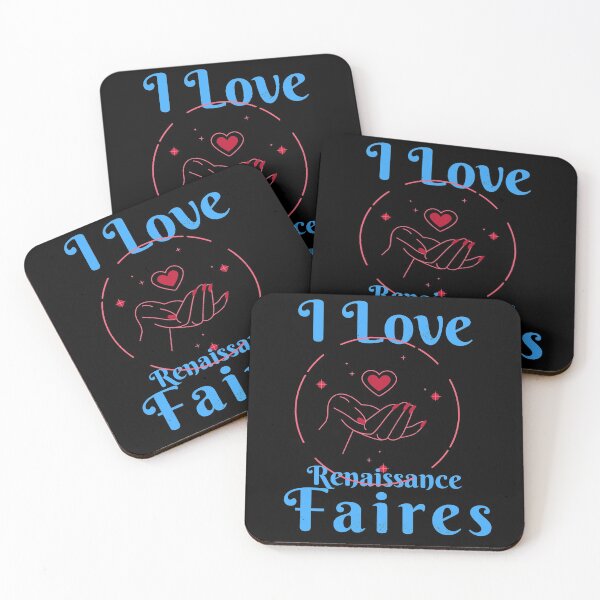 Item preview, I love Renaissance Faires/Festivals Design  designed and sold by Candlewood Museum & Gift Shoppe.