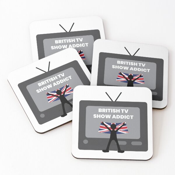 Item preview, British TV Show Addict designed and sold by The British Bunny Hop Shop.
