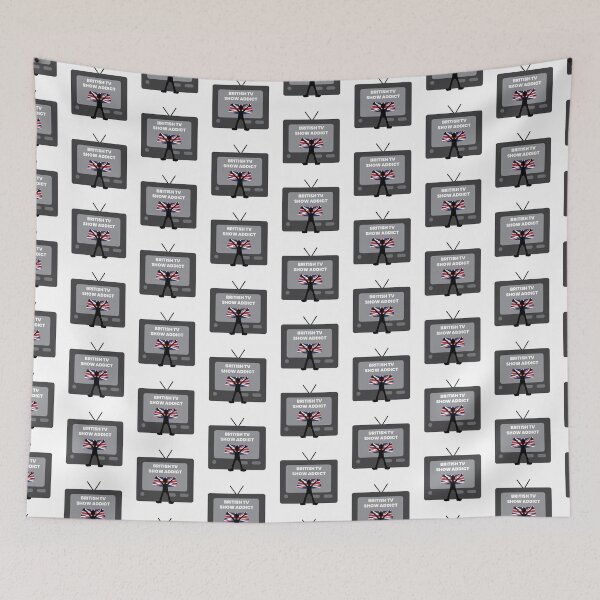 Item preview, British TV Show Addict designed and sold by The British Bunny Hop Shop.