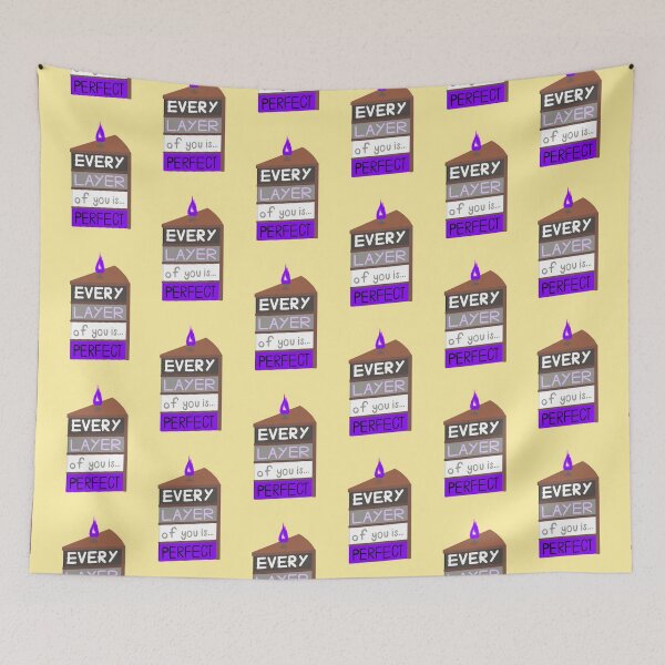 Item preview, Every Layer Of You Is Perfect (Asexual Pride) designed and sold by Kyra-Lautier.