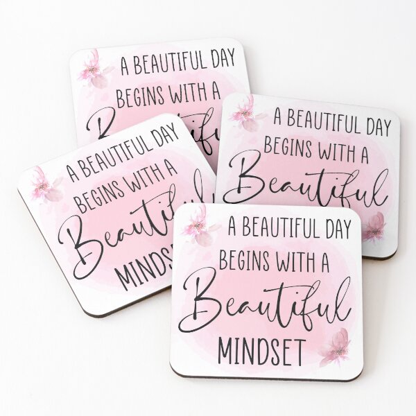 Item preview, beautiful day begins with a beautiful mindset designed and sold by sinceredesigns.