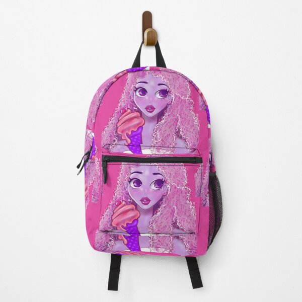 Item preview, Pink icecream girl cartoon designed and sold by La Loca.