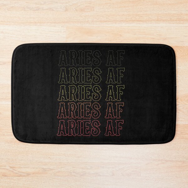 Item preview, Aries AF Birthday Zodiac Sign Astrology March April Funny designed and sold by OusmaneProDz.