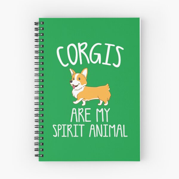 Item preview, Funny Dog Lover Quote Corgis Are My Spirit Animal designed and sold by thecooltable.