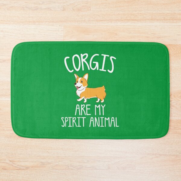 Item preview, Funny Dog Lover Quote Corgis Are My Spirit Animal designed and sold by thecooltable.